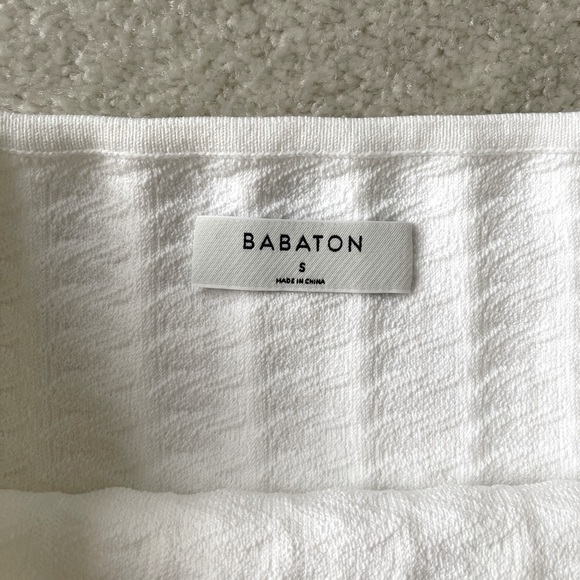 ARITZIA BABATON Essamba Tube Top, Size Small, White - Picture 2 of 5